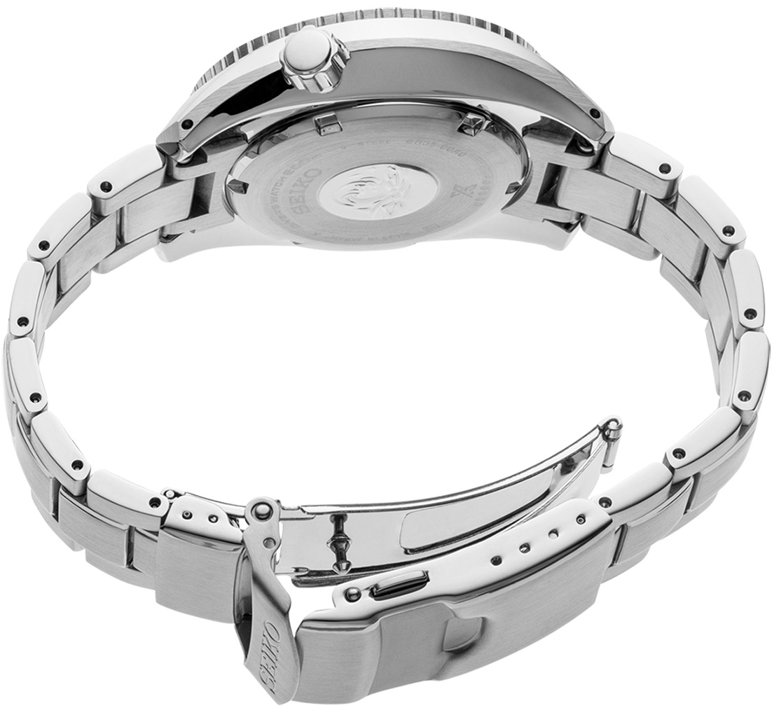 SEIKO Prospex 'Sumo Black' Automatic 45mm Silver Stainless Steel Bracelet SPB101J1 - 5