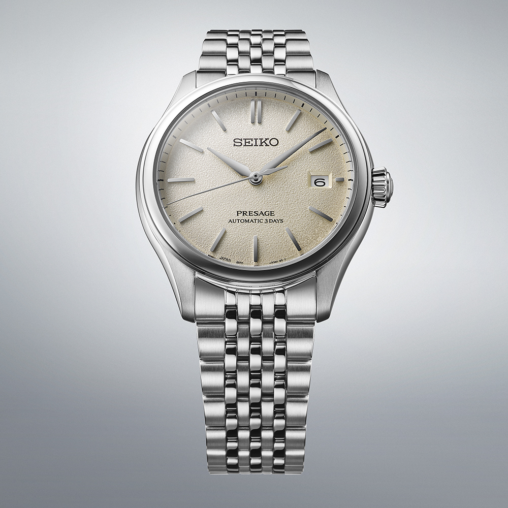 SEIKO Presage Classic Series 'Shiro-Iro' Automatic White Dial 40.2mm Silver Stainless Steel Bracelet SPB463J1 - 3