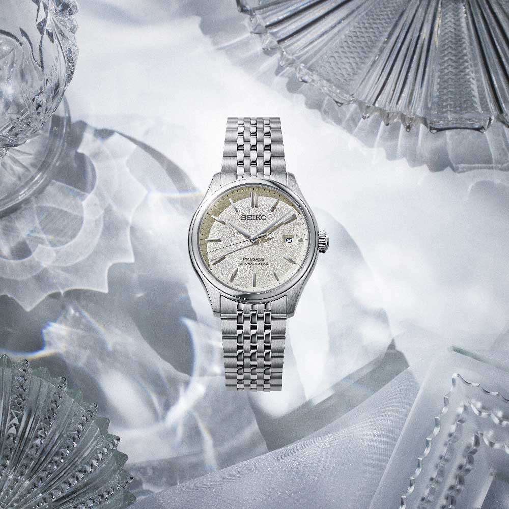 SEIKO Presage Classic Series 'Shiro-Iro' Automatic White Dial 40.2mm Silver Stainless Steel Bracelet SPB463J1 - 10