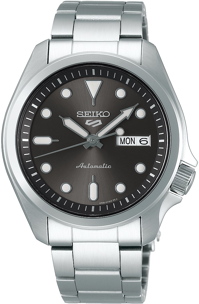 SEIKO 5 Sports Automatic 40mm Silver Stainless Steel Bracelet SRPE51K1F - 