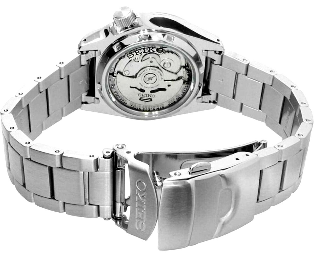 SEIKO 5 Sports Automatic Blue Dial 40mm Silver Stainless Steel Bracelet SRPE53K1F - 4