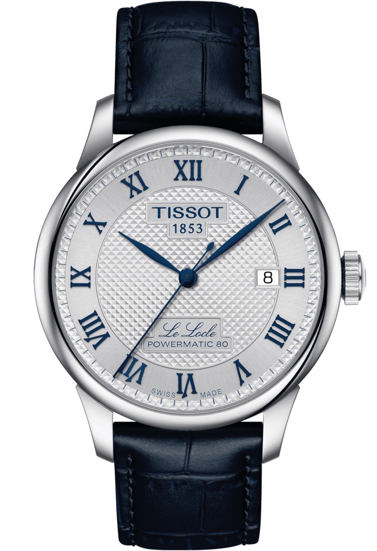 TISSOT Le Locle Powermatic 80 20th Anniversary Silver Dial 39.3mm Silver Stainless Steel Bracelet T006.407.11.033.03 - 