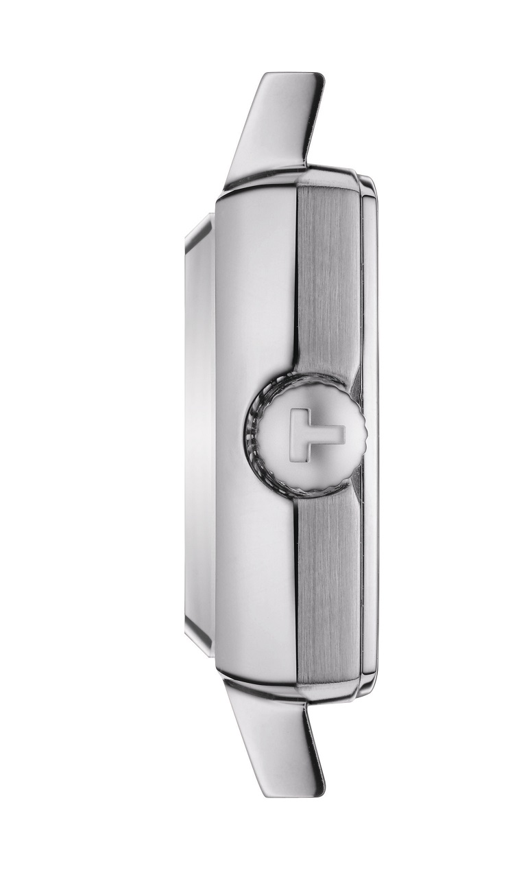 TISSOT Lovely Square Blue Dial 20mm Silver Stainless Steel Bracelet T058.109.11.041.01 - 