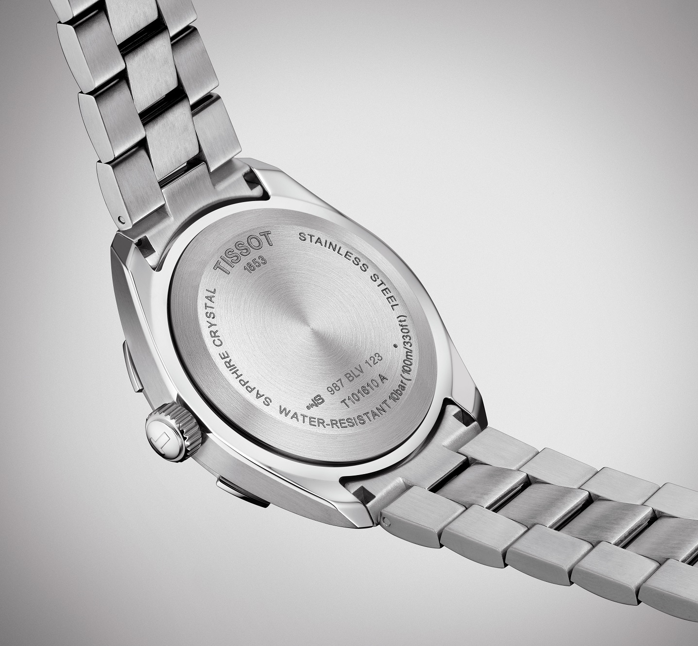 TISSOT PR 100  Sport Gent 42mm Silver Stainless Steel Bracelet T101.610.11.041.00 - 5