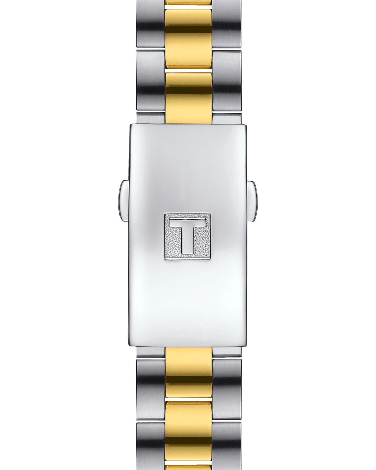 TISSOT PR 100 Sport Chic Mother of Pearl Dial 36mm Two Tone Gold Stainless Steel Bracelet T101.910.22.111.00 - 4