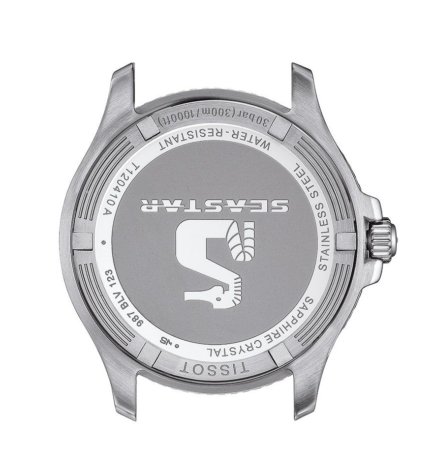 TISSOT Seastar 1000 Quartz Black Dial 40mm Two Tone Gold Stainless Steel Bracelet T120.410.22.051.00 - 3