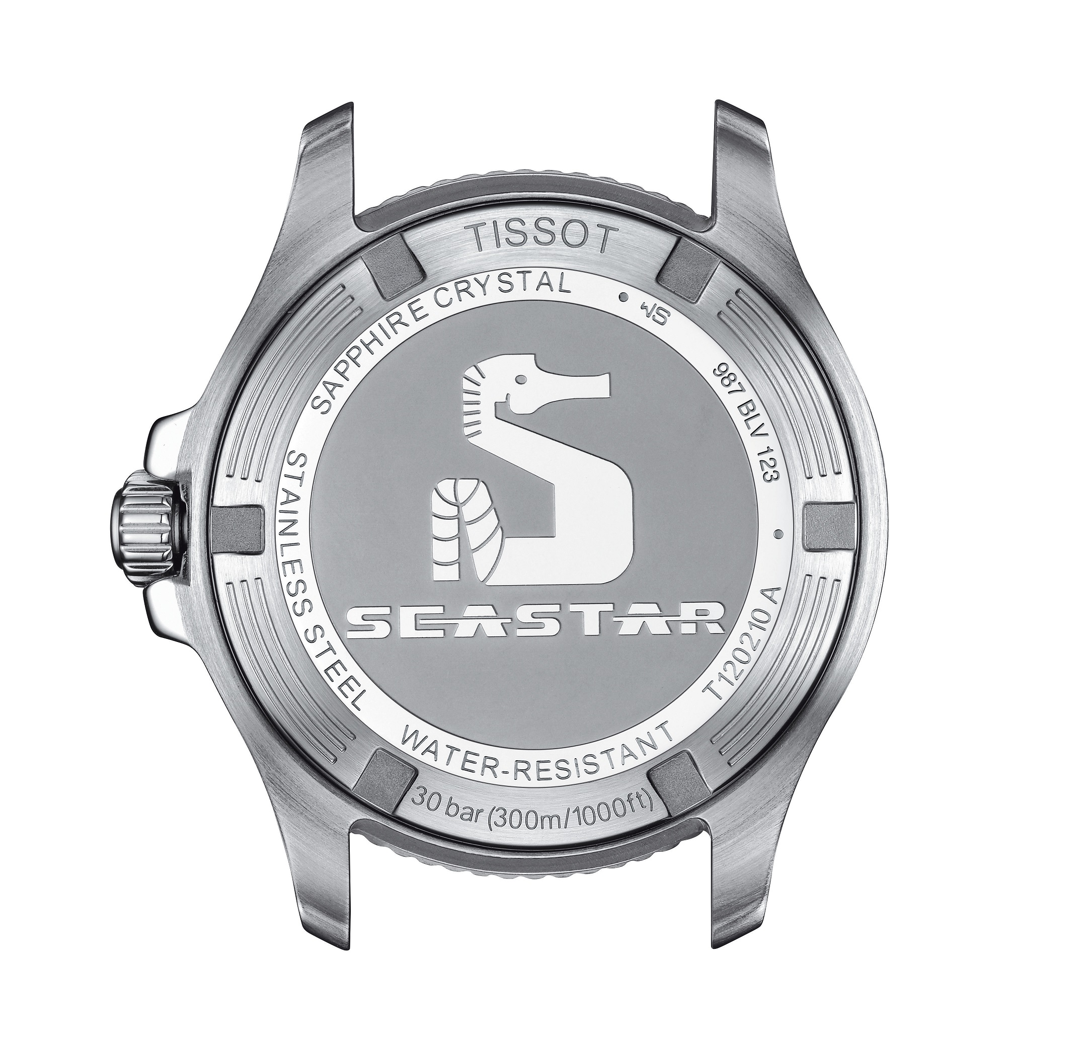TISSOT Seastar 1000 Quartz Black Dial 36mm Silver Stainless Steel Bracelet T120.210.11.051.00 - 3