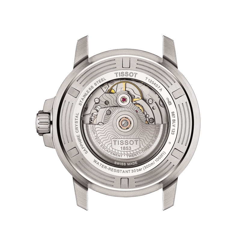 TISSOT Seastar 1000 Powermatic 80 Blue Dial 43mm Silver Stainless Steel Bracelet T120.407.11.041.03 - 3