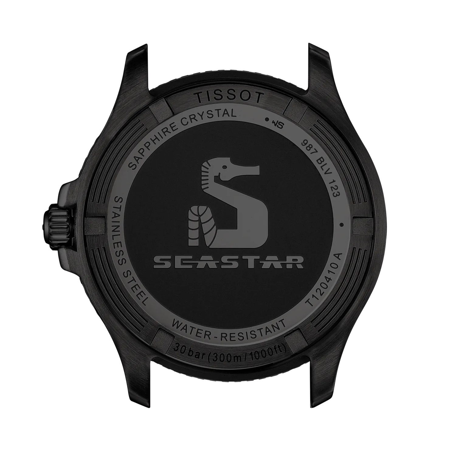 TISSOT Seastar 1000 Quartz Green Gradient Dial 40mm Black Stainless Steel Bracelet T120.410.33.091.00 - 4