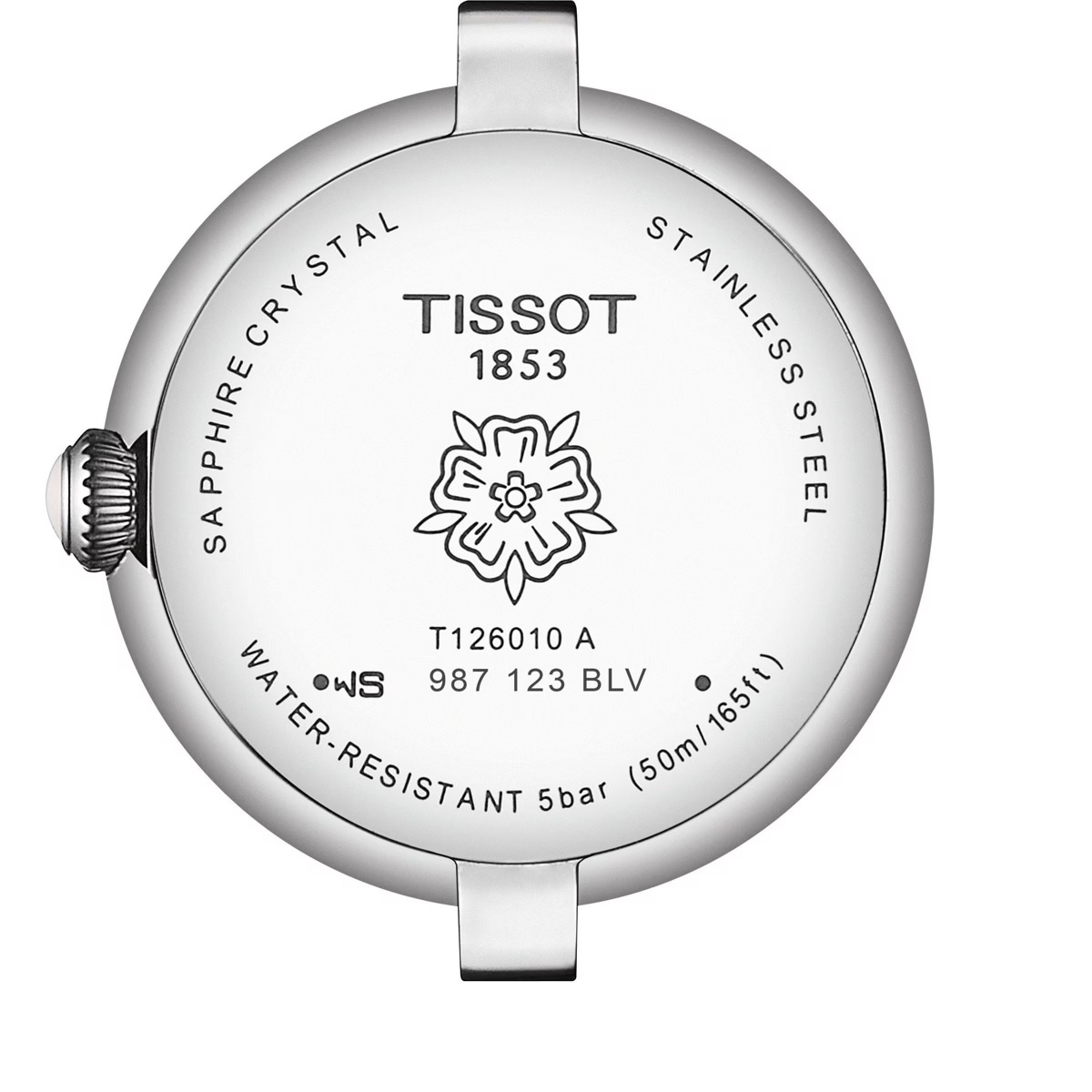 TISSOT Bellissima White Dial 26mm Silver Stainless Steel Bracelet T126.010.11.013.00 - 3