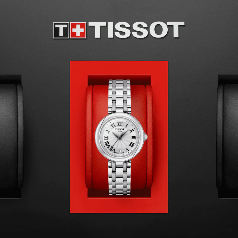 TISSOT Bellissima White Dial 26mm Silver Stainless Steel Bracelet T126.010.11.013.00 - 7
