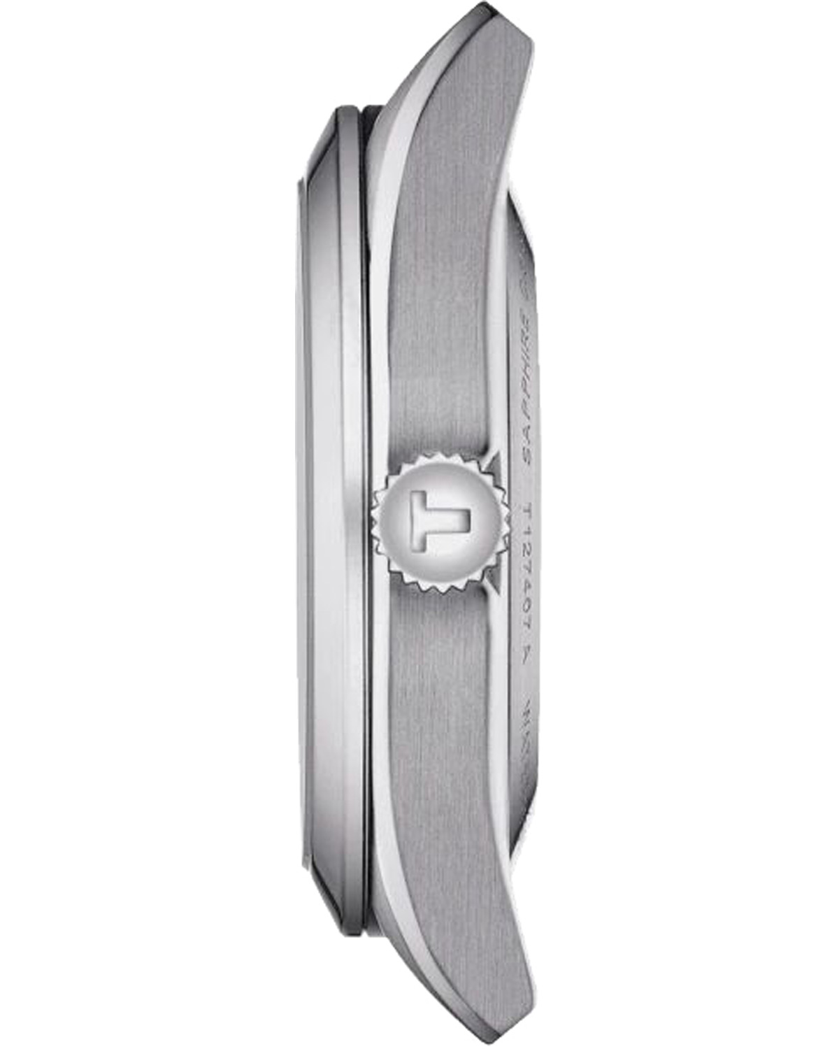 TISSOT Gentleman Powermatic 80 Silicium Green Dial 40mm Silver Stainless Steel Bracelet T127.407.11.091.01 - 