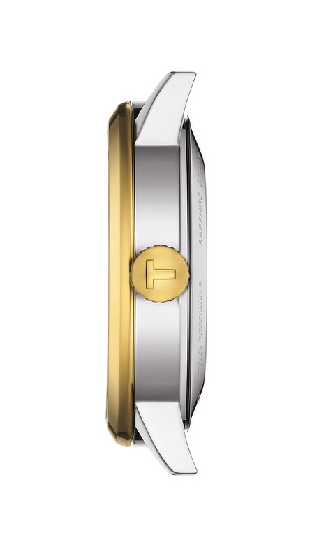 TISSOT Classic Dream Swissmatic 42mm Silver & Gold Stainless Steel Bracelet T129.407.22.031.01 - 2