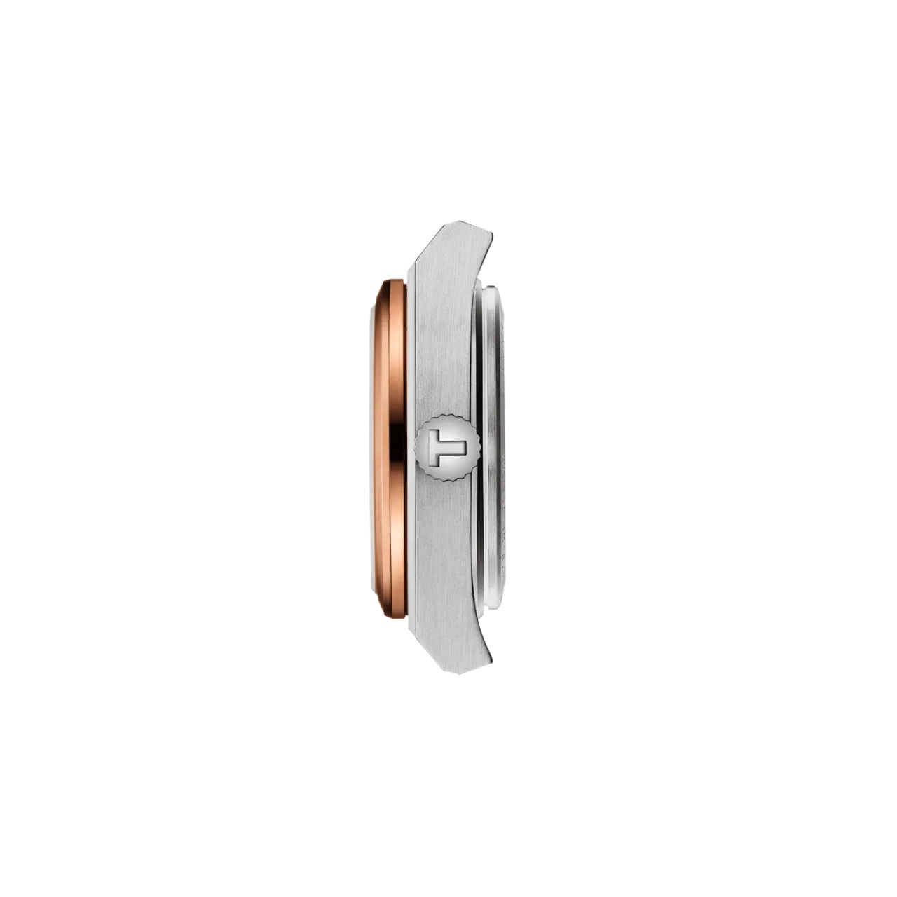 TISSOT PRX 25 Quartz White Pearl Dial 25mm Two Tone Rose Gold & Silver Stainless Steel Bracelet T137.010.21.111.00 - 