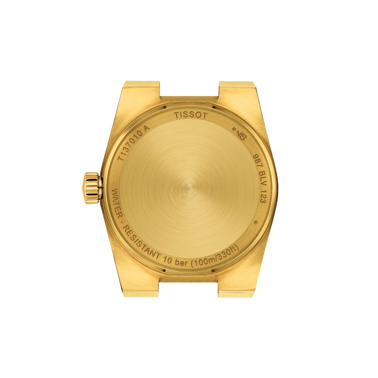 TISSOT PRX 25 Quartz Gold Dial 25mm Gold Stainless Steel Bracelet T137.010.33.021.00 - 3
