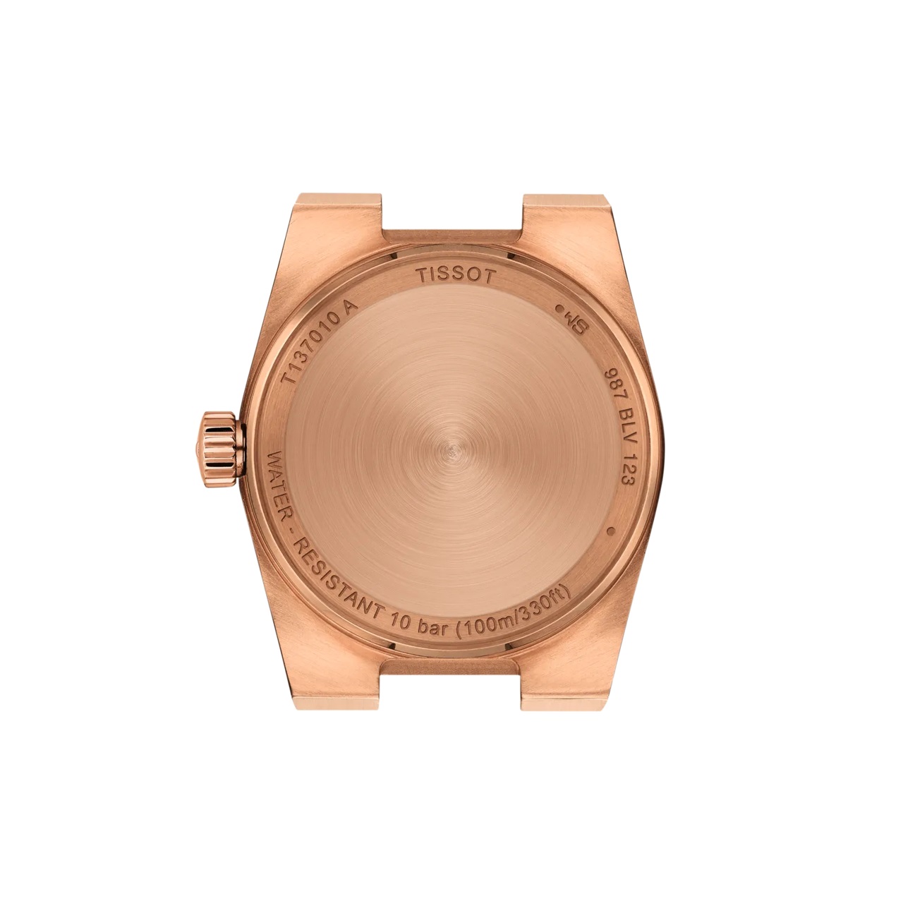 TISSOT PRX 25 Quartz Rose Gold Dial with Diamonds 25mm Rose Gold Stainless Steel Bracelet T137.010.33.506.00 - 3