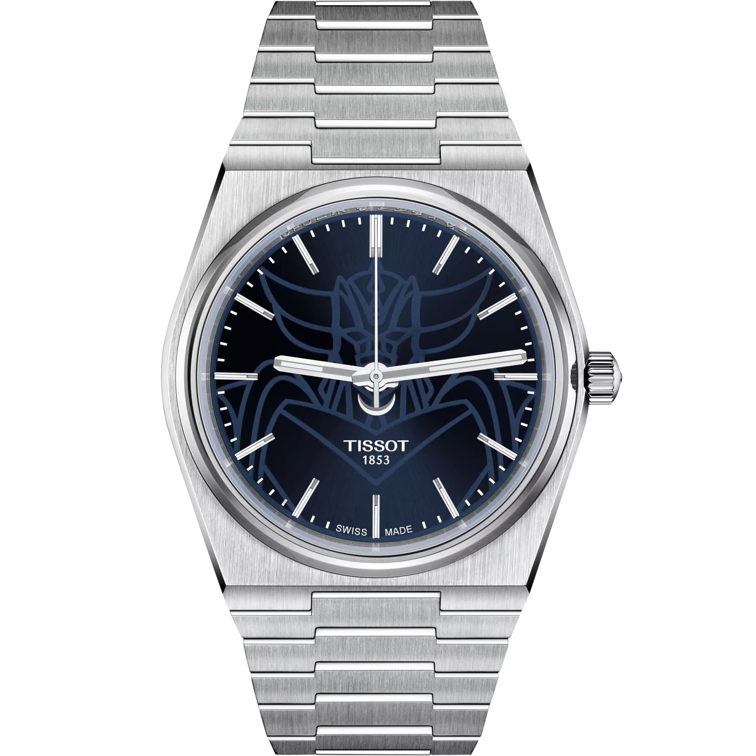 TISSOT PRX 40 UFO Robot Grendizer Powermatic 80 Blue Dial 40mm Silver Stainless Steel Bracelet T137.407.11.041.02 - 