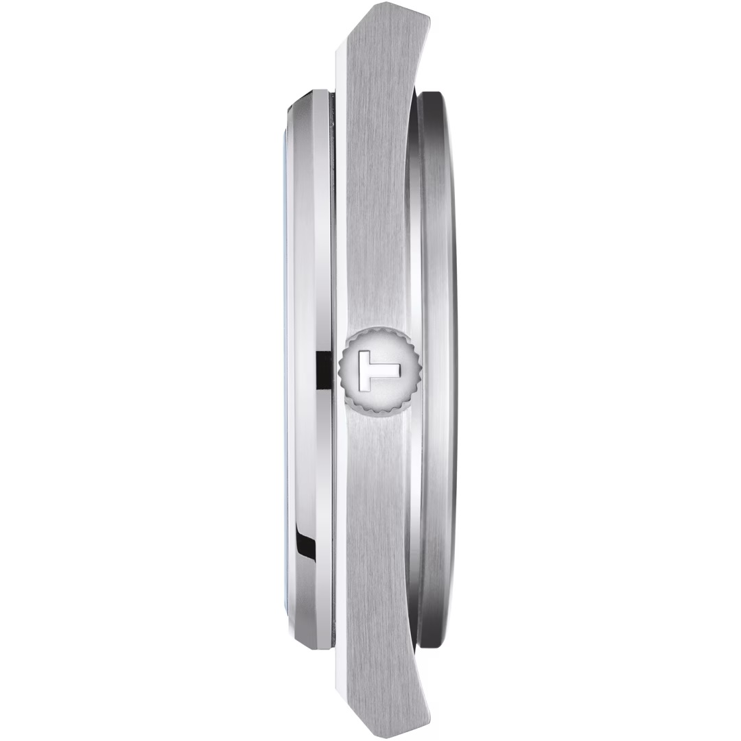 TISSOT PRX 40 Powermatic 80 Light Blue Dial 40mm Silver Stainless Steel Bracelet T137.407.11.351.00 - 3