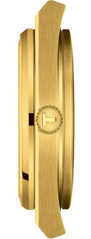 TISSOT PRX 40 Gold Dial Quartz 40mm Gold Stainless Steel Bracelet T137.410.33.021.00 - 3