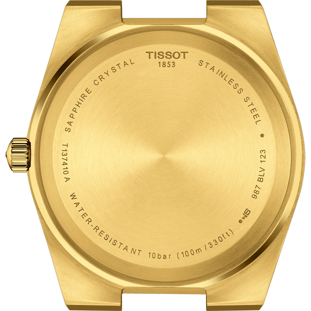 TISSOT PRX 40 Gold Dial Quartz 40mm Gold Stainless Steel Bracelet T137.410.33.021.00 - 4