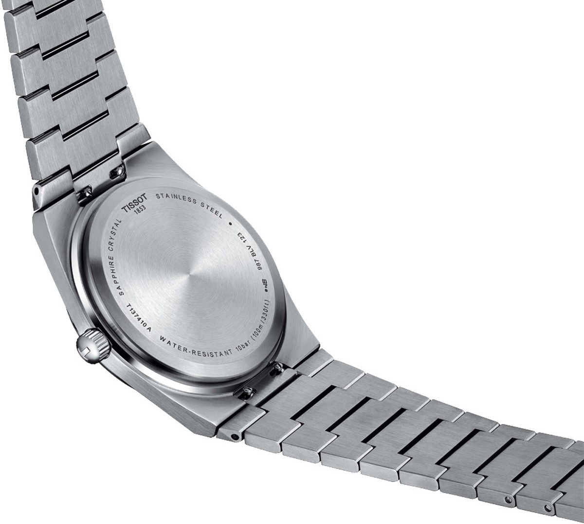 TISSOT PRX 40 Blue Dial Quartz 40mm Silver Stainless Steel Bracelet T137.410.11.041.00 - 6