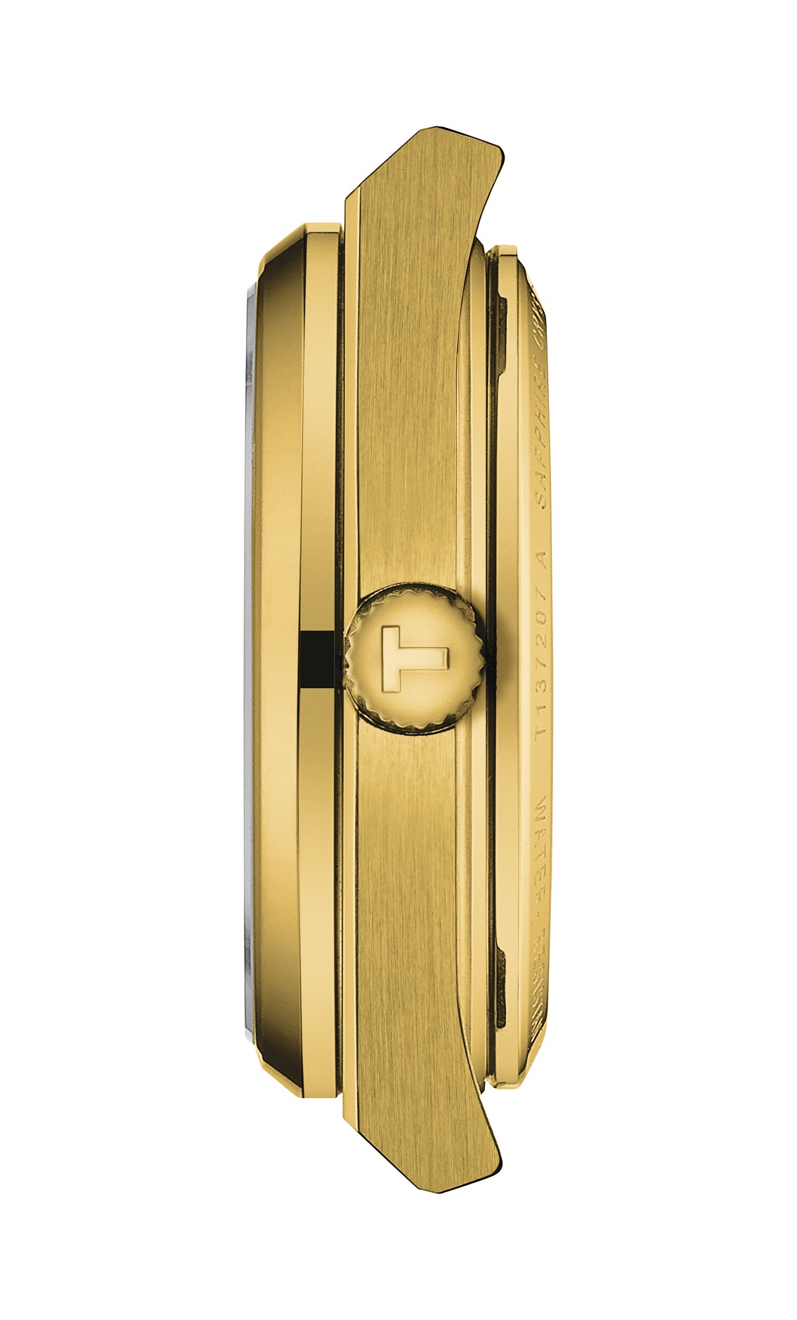 TISSOT PRX 35 Powermatic 80 Gold Dial 35mm Gold Stainless Steel Bracelet T137.207.33.021.00 - 