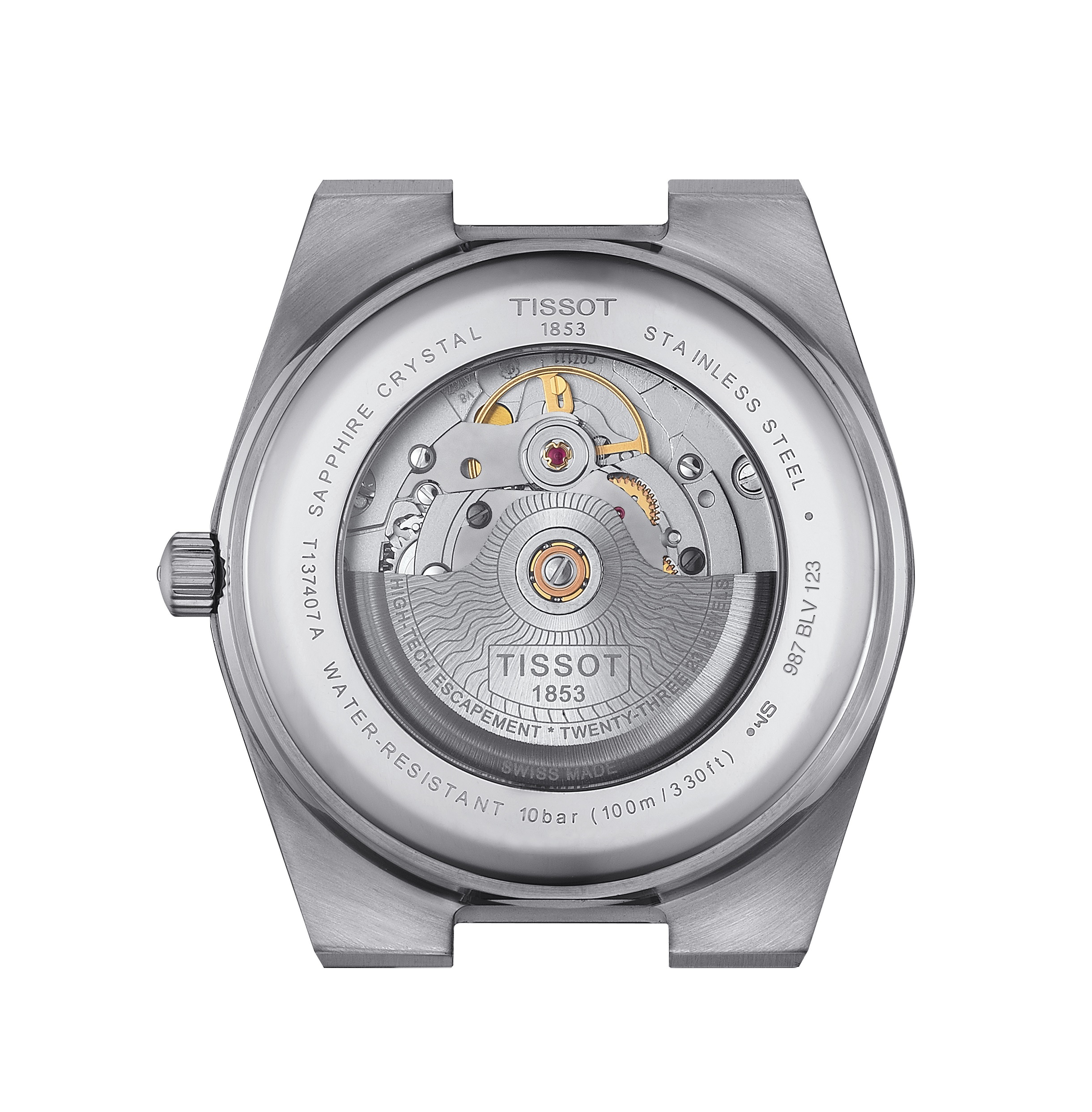 TISSOT PRX 40 Powermatic 80 Blue Dial 40mm Silver Stainless Steel Bracelet T137.407.11.041.00 - 