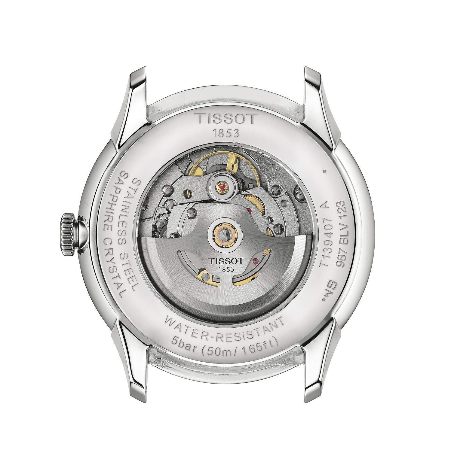 TISSOT Chemin Des Tourelles Powermatic 80 Green Dial 42mm Silver Stainless Steel Bracelet T139.407.11.091.00 - 