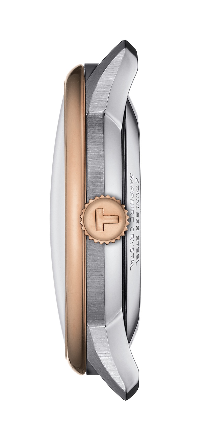 TISSOT Chemin Des Tourelles Powermatic 80 Silver Dial 39mm Two Tone Rose Gold Stainless Steel Bracelet T139.807.22.038.00 - 3