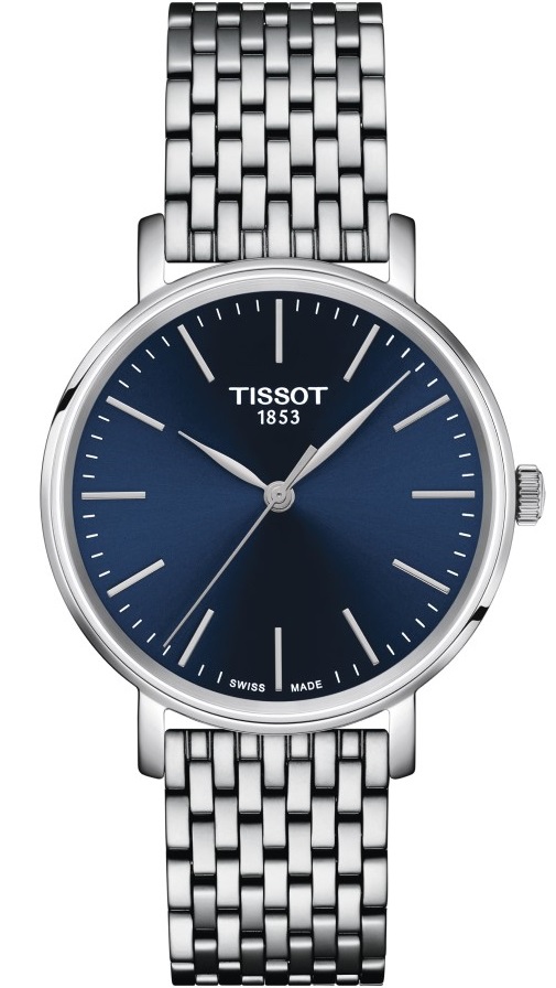 TISSOT Everytime 34mm Silver Stainless Steel Bracelet T143.210.11.041.00 - 