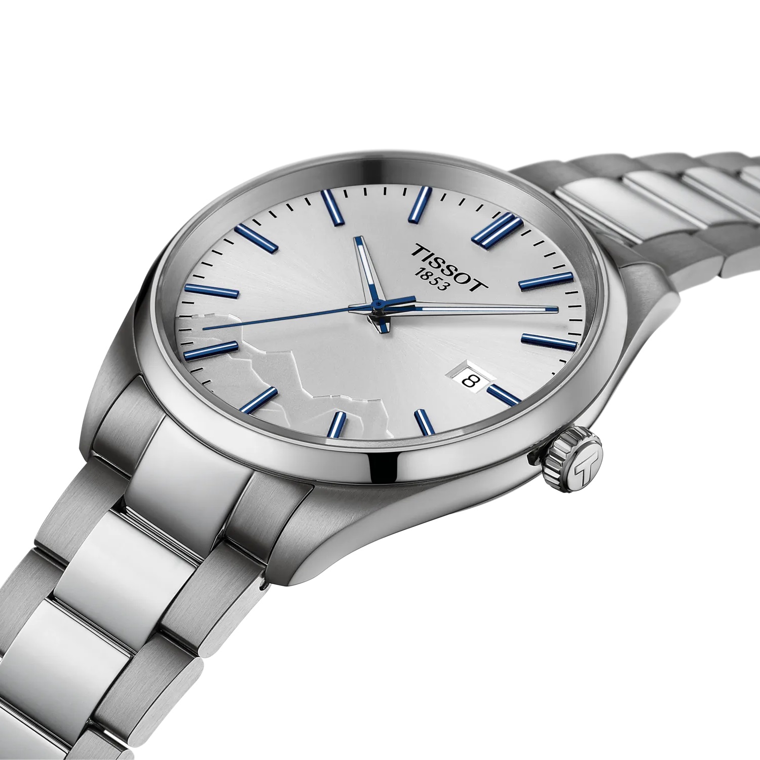 TISSOT PR 100 Jungfraubahn Silver Dial 40mm Silver Stainless Steel Bracelet T150.410.11.031.00 - 6