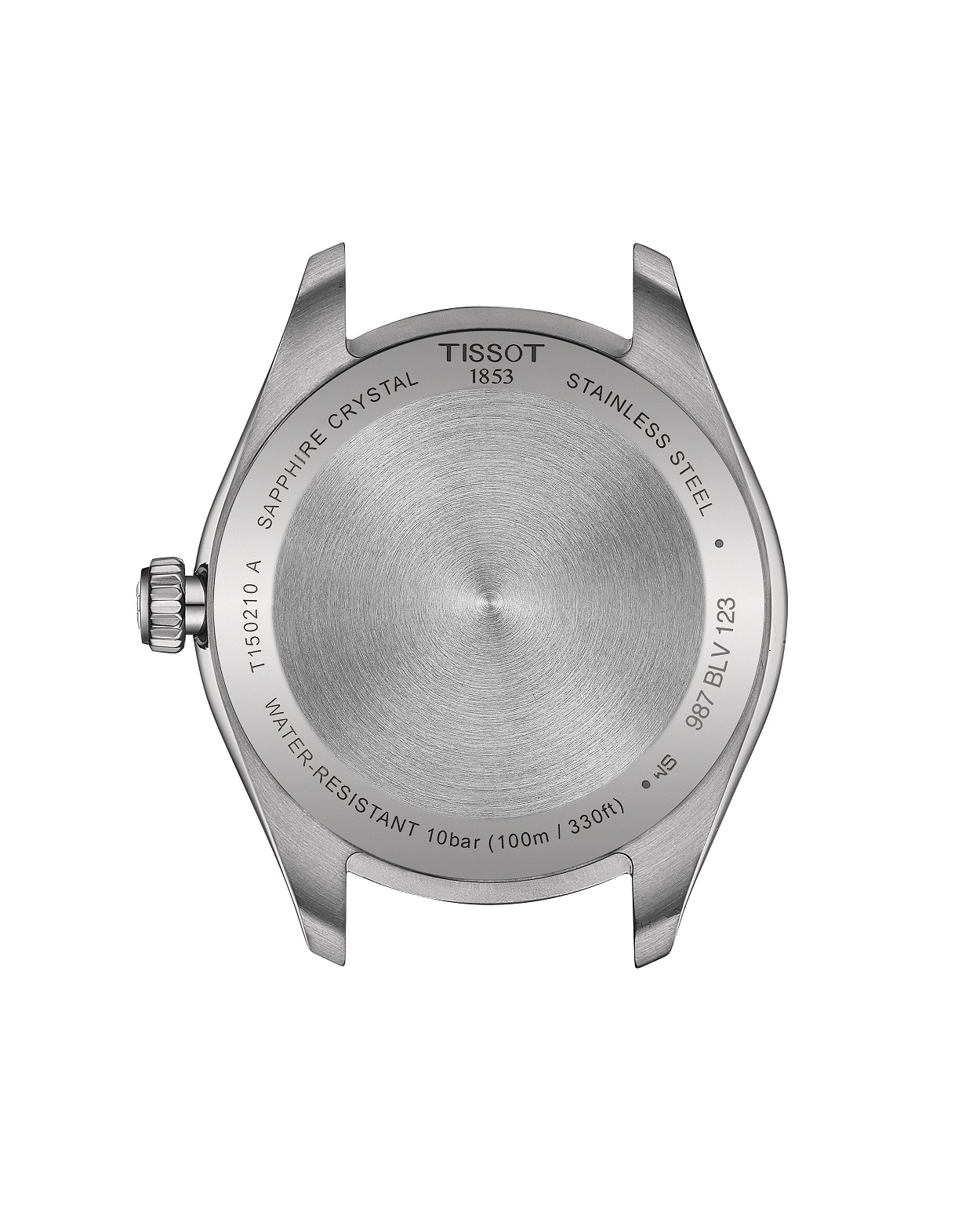 TISSOT PR 100 Silver Dial 34mm Two Tone Gold Stainless Steel Bracelet T150.210.21.031.00 - 3