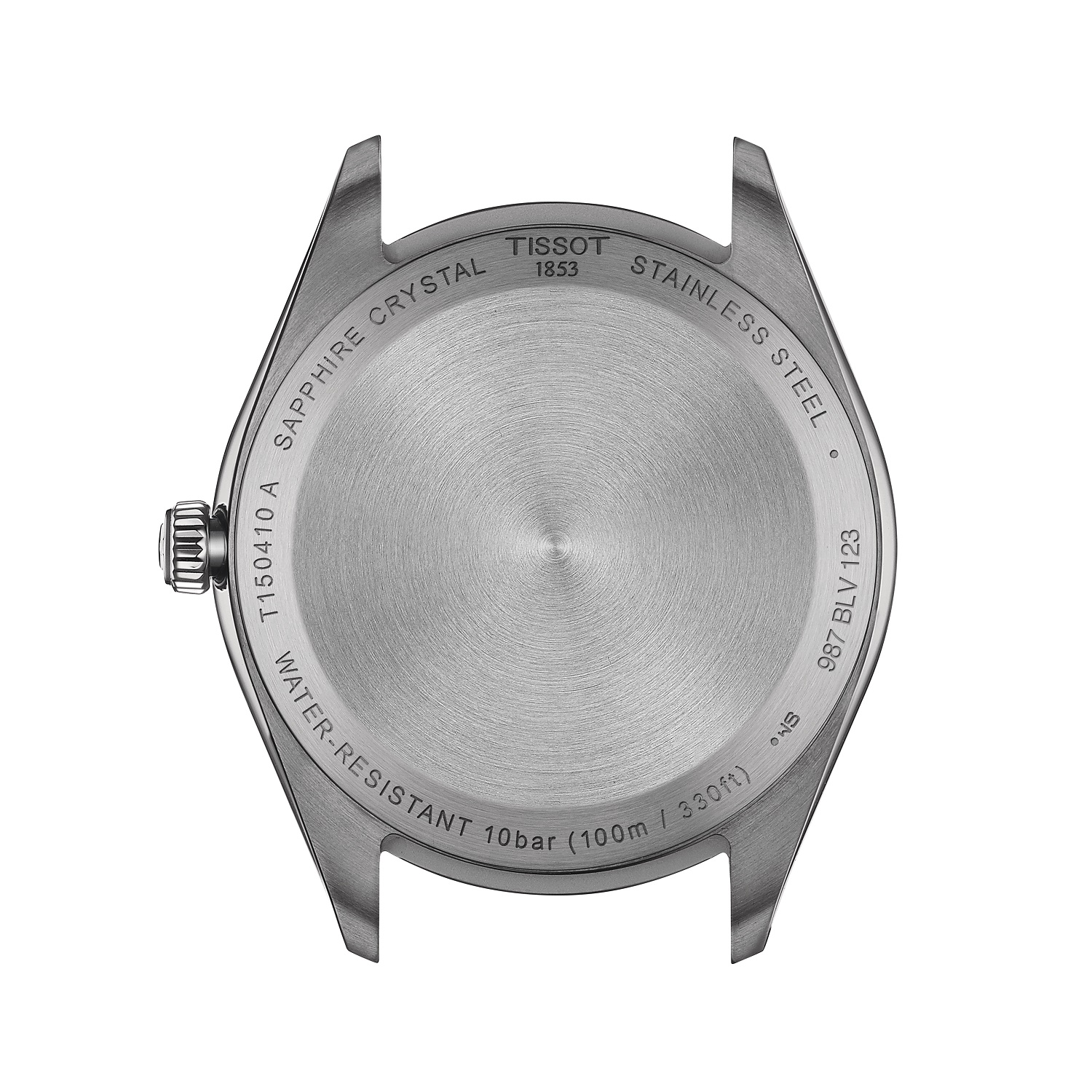 TISSOT PR 100 Black Dial 40mm Silver Stainless Steel Bracelet T150.410.11.051.00 - 