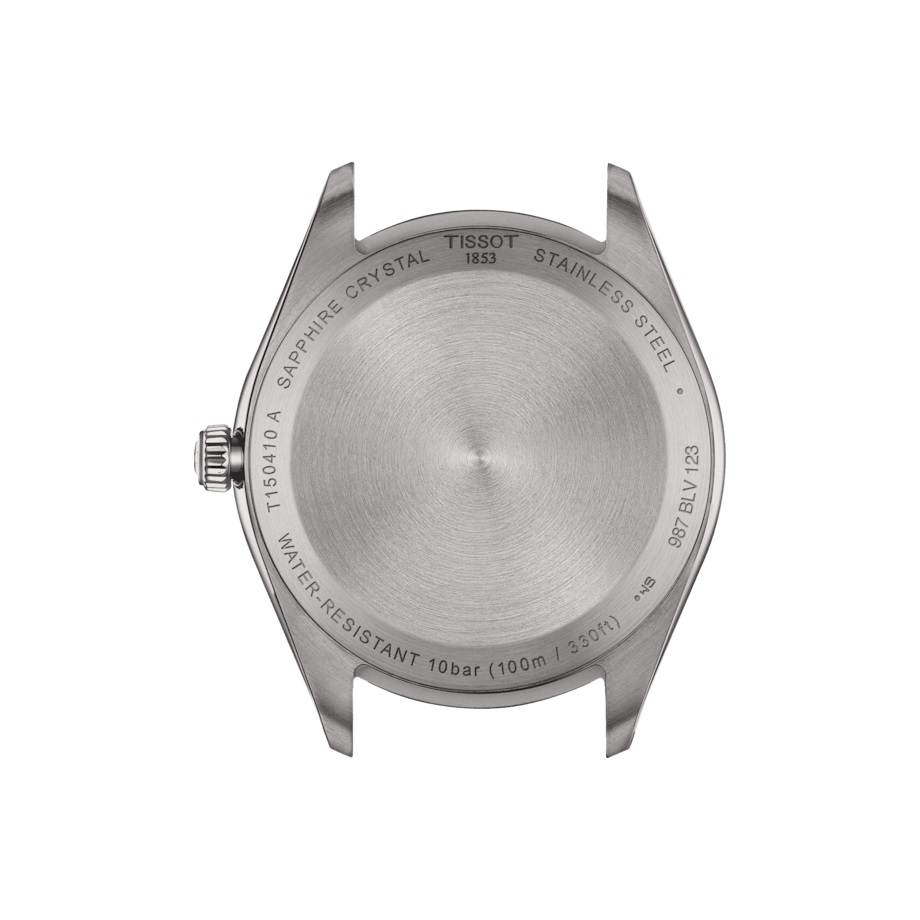TISSOT PR 100 Green Dial 40mm Silver Stainless Steel Bracelet T150.410.11.091.00 - 3
