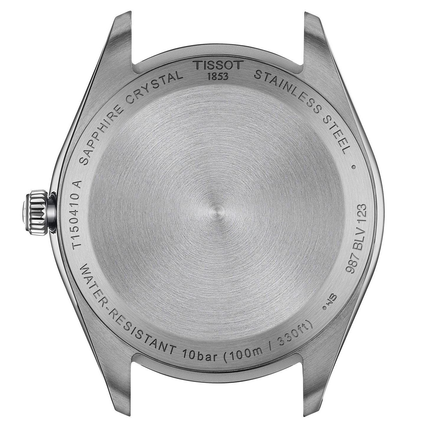 TISSOT PR 100 Ice Blue Dial 40mm Silver Stainless Steel Bracelet T150.410.11.351.00 - 3