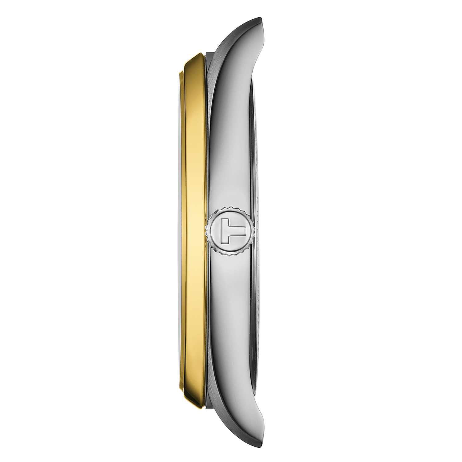 TISSOT PR 100 Blue Dial 40mm Two Tone Gold Stainless Steel Bracelet T150.410.22.041.00 - 