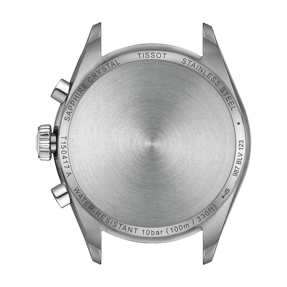 TISSOT PR 100 Chronograph Blue Dial 40mm Silver Stainless Steel Bracelet T150.417.11.041.00 - 3