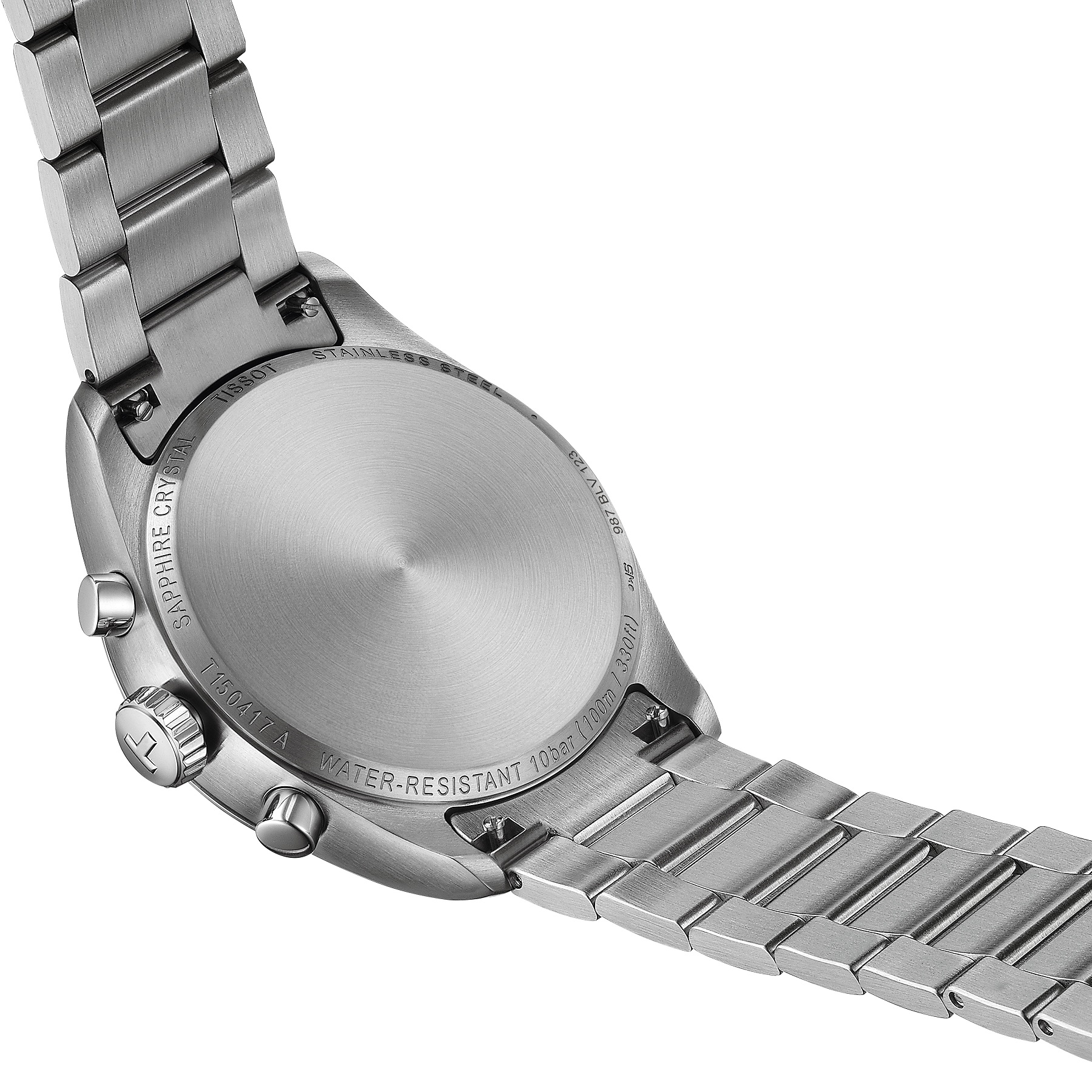 TISSOT PR 100 Chronograph Light Blue Dial 40mm Silver Stainless Steel Bracelet T150.417.11.351.00 - 