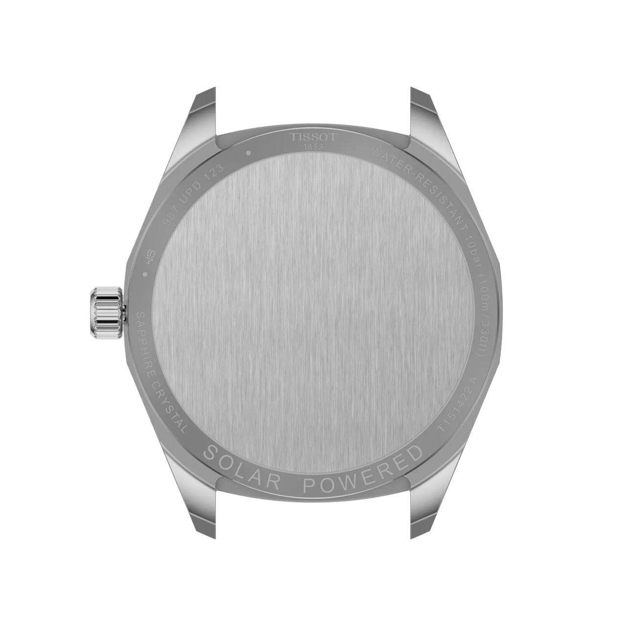 TISSOT PRC 100 Solar Quartz Blue Dial 39mm Silver Stainless Steel Bracelet T151.422.11.041.00 - 3