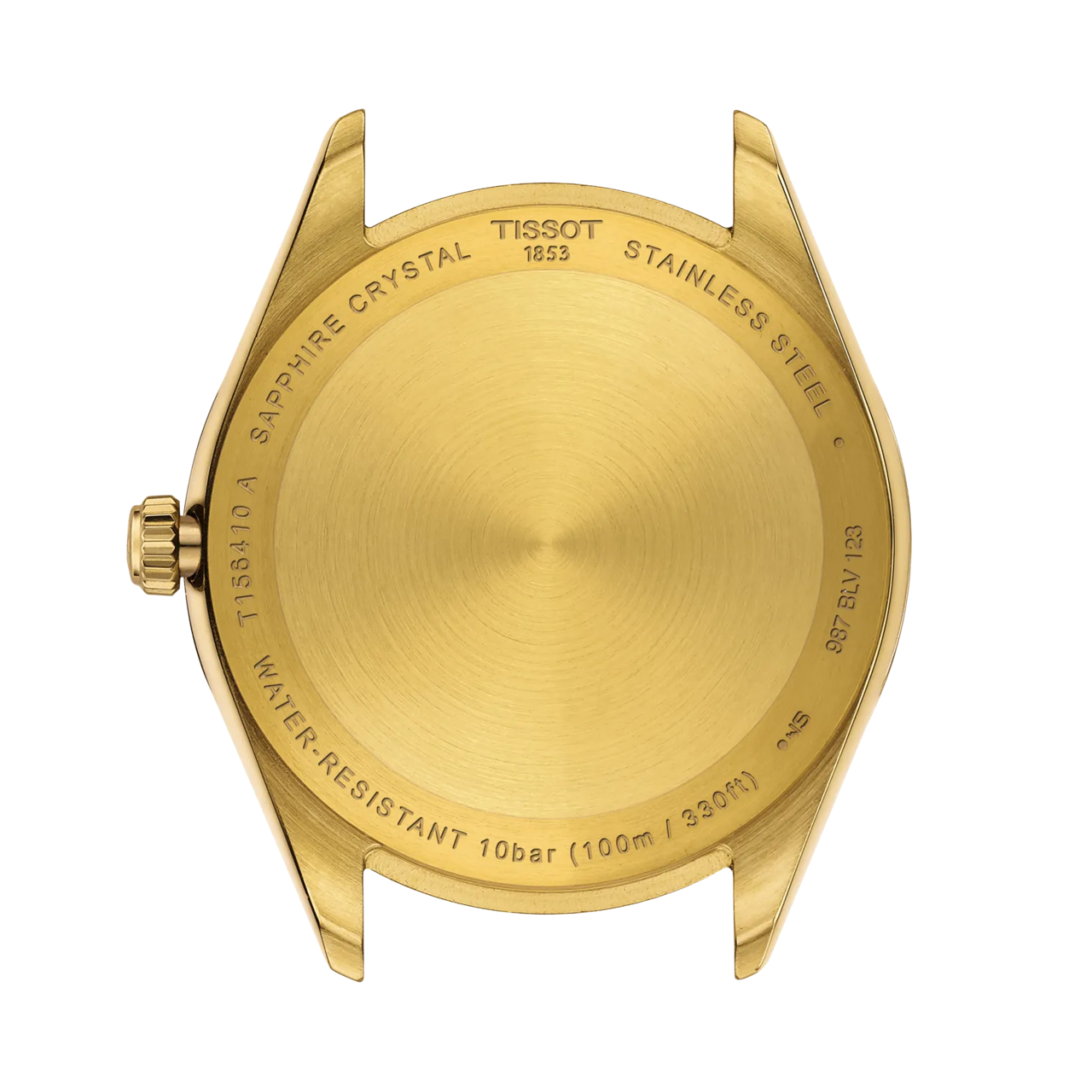 TISSOT Ballade Black Dial 40mm Gold Stainless Steel Bracelet T156.410.33.051.00 - 4
