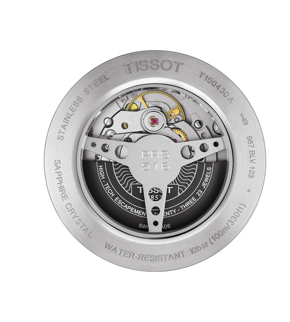 TISSOT PRS 516 Powermatic 80 Three Hands 42mm Silver Stainless Steel Bracelet T100.430.11.051.00 - 2