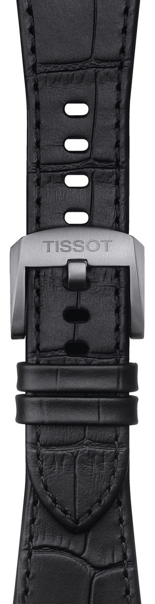 TISSOT Official PRX Powermatic 80 Black Leather Strap T600047562 - 