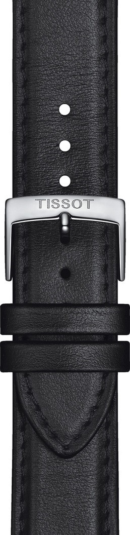 TISSOT Official 20-18mm Black Leather Strap T600047946 - 2