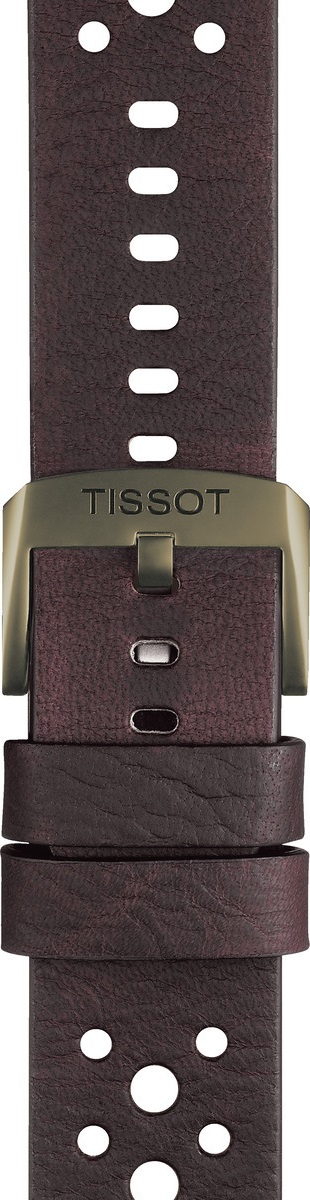 TISSOT Official 22mm Brown Leather Strap T600048064 - 