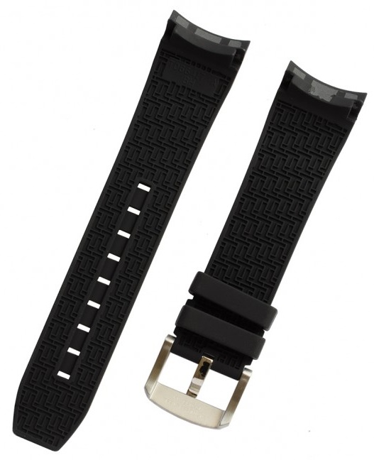 TISSOT Seastar 23mm Black Silicone Strap T603035735 - 2