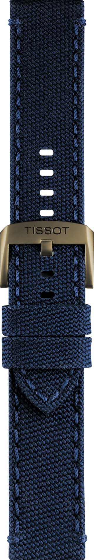 TISSOT Official 22mm Official Beige Fabric Strap with Bronze Buckle T604043389 - 3