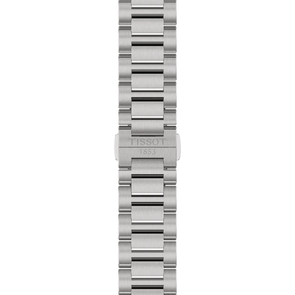 TISSOT PRC 100 Solar Quartz Silver Dial 39mm Silver Stainless Steel Bracelet T151.422.11.031.00 - 4