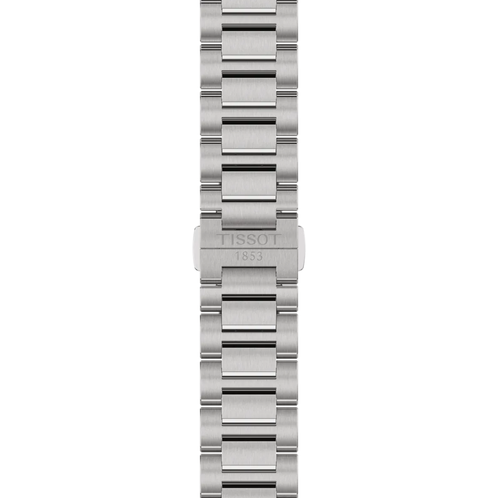 TISSOT PRC 100 Solar Quartz Blue Dial 39mm Silver Stainless Steel Bracelet T151.422.11.041.00 - 4