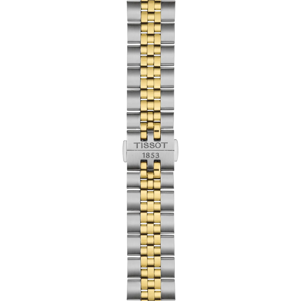 TISSOT Ballade Silver Dial 40mm Two Tone Gold Stainless Steel Bracelet T156.410.22.031.00 - 4