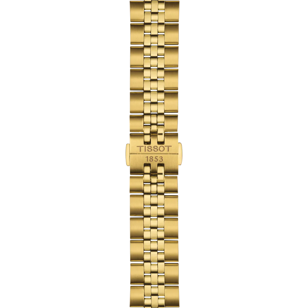 TISSOT Ballade Black Dial 40mm Gold Stainless Steel Bracelet T156.410.33.051.00 - 5